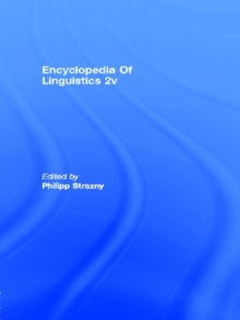 Image for Encyclopedia of Linguistics