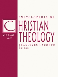 Image for Encyclopedia of Christian theology
