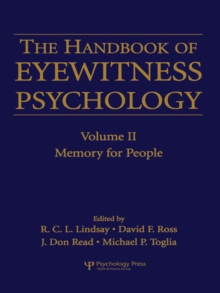 Image for Handbook of eyewitness psychology.: (Memory for people)