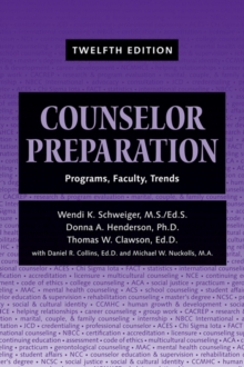 Image for Counselor Preparation: Programs, Faculty, Trends