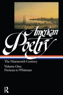 Image for American poetry: the 19th century.