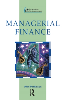 Image for Managerial finance.