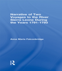 Image for Narrative of two voyages to the River Sierra Leone during the years, 1791-1793