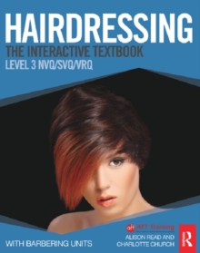 Image for Hairdressing: the interactive textbook : an interactive multimedia blended eLearning system. (Level 3)