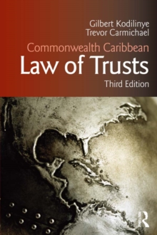 Image for Commonwealth Caribbean law of trusts and equitable remedies