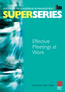 Image for Effective Meetings at Work.