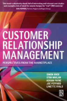 Image for Customer relationship management: perspectives from the marketplace