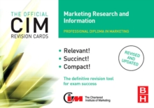 Image for CIM Revision Cards Marketing Research and Information:  (Marketing research and information)