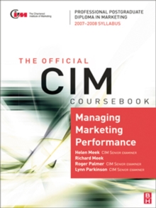 Image for Cim Coursebook 07/08 Managing Marketing Performance: 07/08 Edition