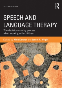 Image for Speech and language therapy: the decision-making process when working with children