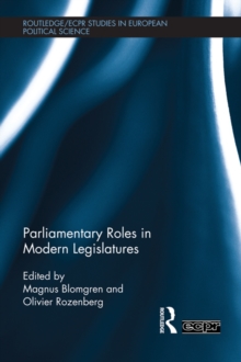 Image for Parliamentary roles in modern legislatures