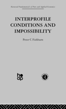 Image for Interprofile conditions and impossibility