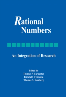 Image for Rational Numbers: An Integration of Research