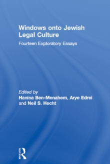 Image for Windows Onto Jewish Legal Culture: Fourteen Exploratory Essays