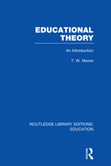 Image for Educational theory: an introduction.