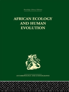 Image for African ecology and human evolution