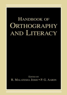 Image for Handbook of Orthography and Literacy