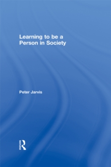Image for Learning to be a person in society