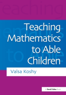 Image for Teaching Mathematics to Able Children