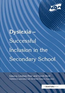 Image for Dyslexia: successful inclusion in the secondary school