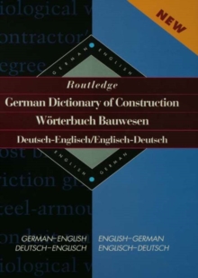 Image for German dictionary of construction and civil engineering: German-English.