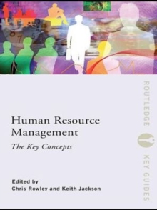 Image for Human resources management: the key concepts
