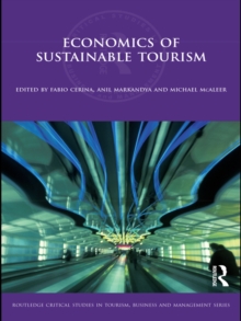 Image for Economics of Sustainable Tourism