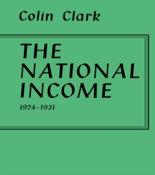 Image for National Income 1924-1931