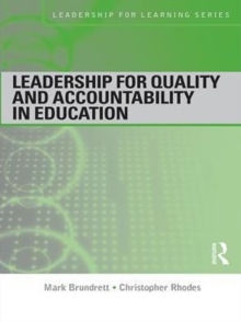 Image for Leadership for quality and accountability in education