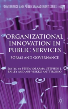 Image for Organizational Innovation in Public Services