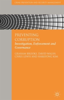 Image for Preventing corruption  : investigation, enforcement and governance