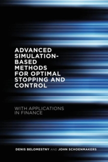 Image for Advanced simulation-based methods for optimal stopping and control