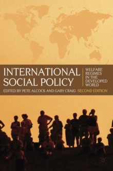 Image for International social policy: welfare regimes in the developed world