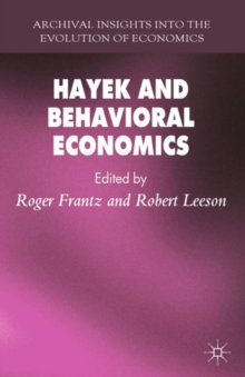 Image for Hayek and behavioral economics