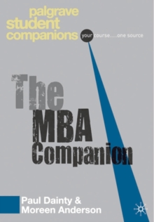 Image for The MBA companion