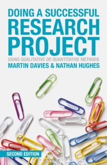 Image for Doing a successful research project  : using qualitative or quantitative methods