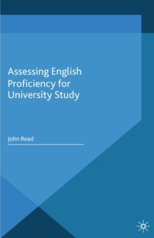Image for Assessing English proficiency for university study