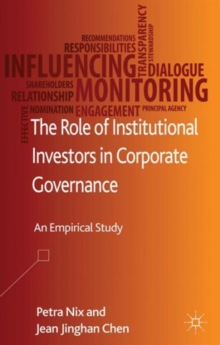 Role of Institutional Investors in Corporate Governance