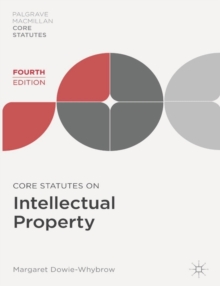 Image for Core statutes on intellectual property
