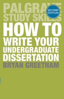 Image for How to write your undergraduate dissertation