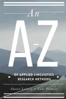 An A–Z of Applied Linguistics Research Methods