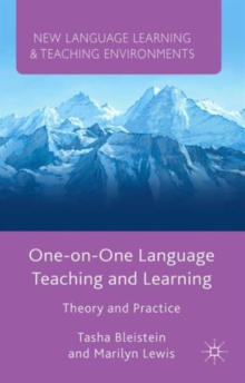 Image for One-on-one language teaching and learning  : theory and practice