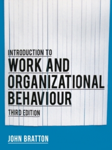 Image for Introduction to work and organizational behaviour