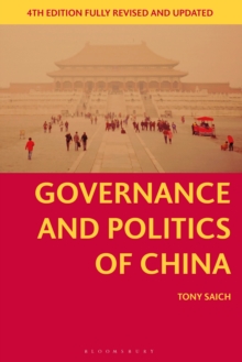 Image for Governance and Politics of China