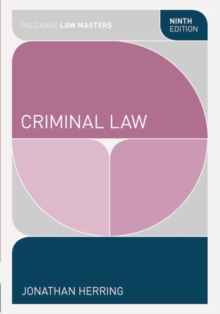 Image for Criminal law.