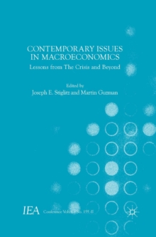 Image for Contemporary issues in macroeconomics: lessons from the crisis and beyond