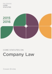Image for Core Statutes on Company Law