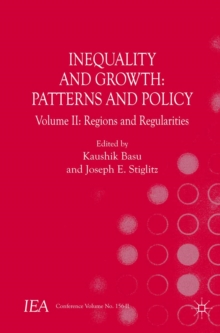 Image for Inequality and growth: patterns and policy. (regions and regularities)