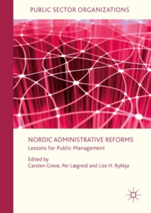 Image for Nordic Administrative Reforms
