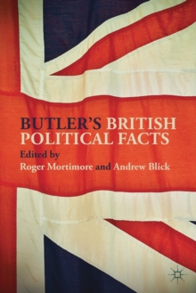 Image for Butler's British political facts